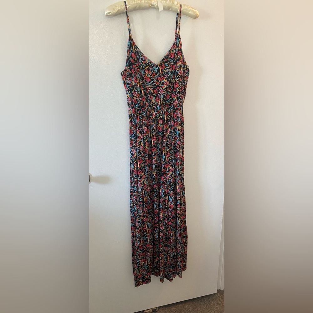 All in Favor Multicolor Floral Dress